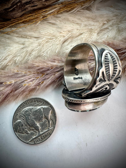 Blackjack Ring by Benjamin Jimenez- Size 8 1/2