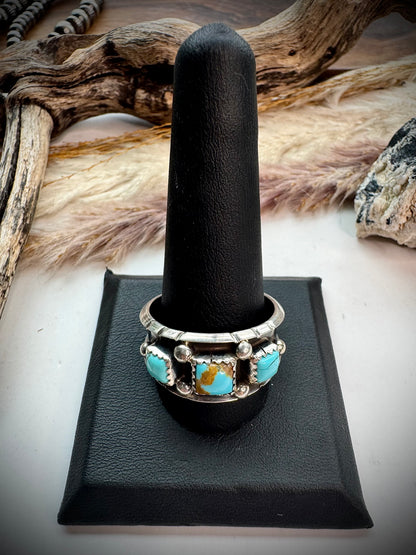 Reed Charley Turquoise Ring- Size 13