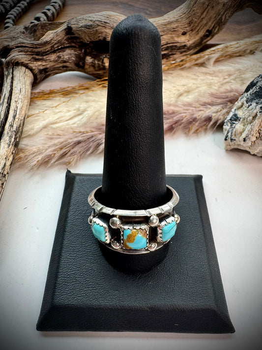 Reed Charley Turquoise Ring- Size 13