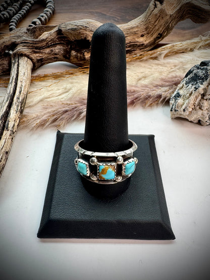 Reed Charley Turquoise Ring- Size 13