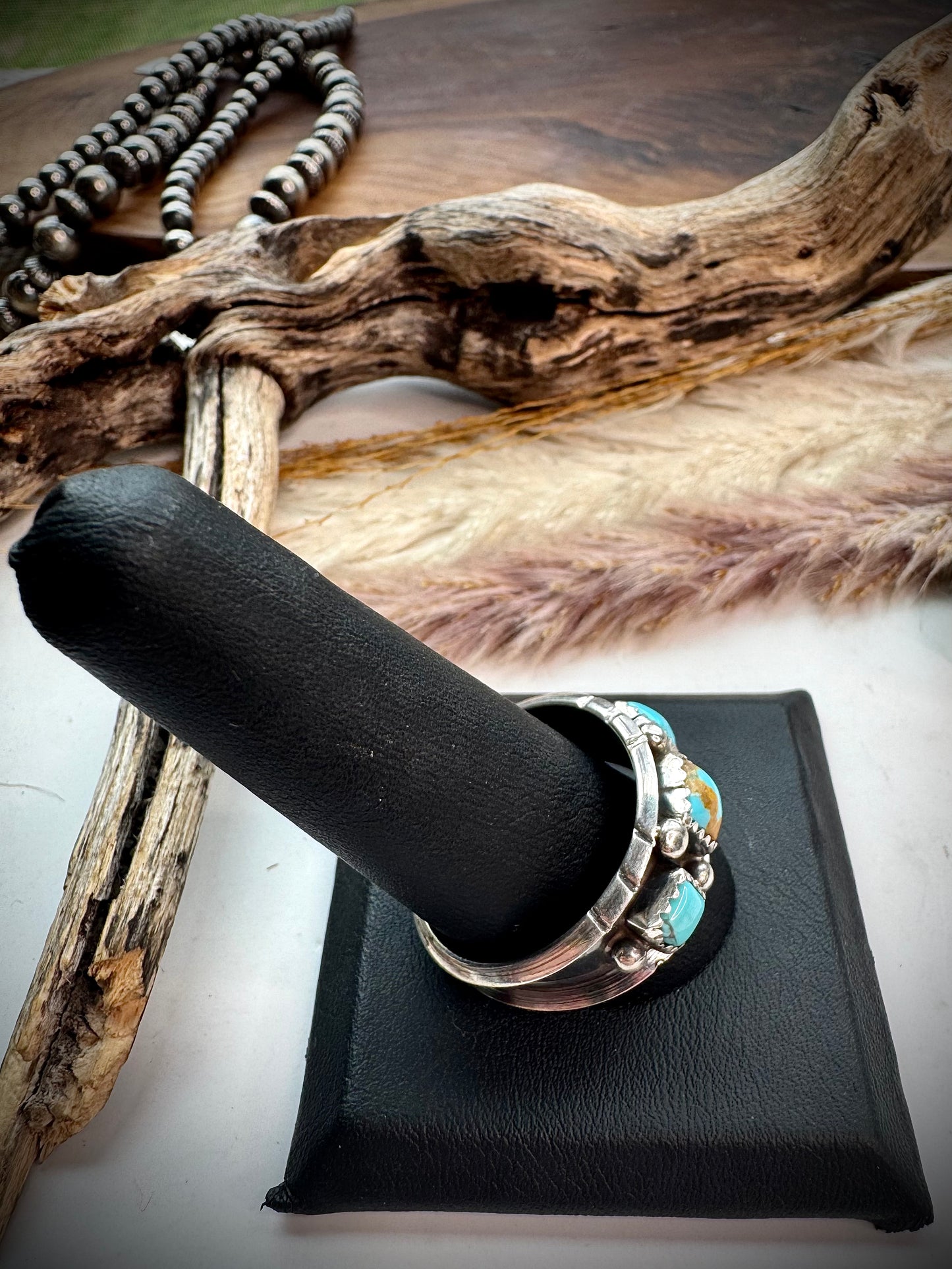 Reed Charley Turquoise Ring- Size 13