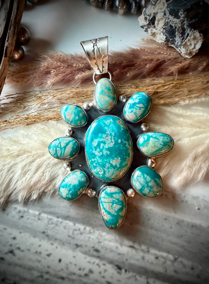 Large Fox Cluster Pendant by Lyle Piaso