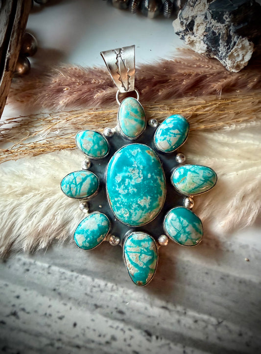 Large Fox Cluster Pendant by Lyle Piaso
