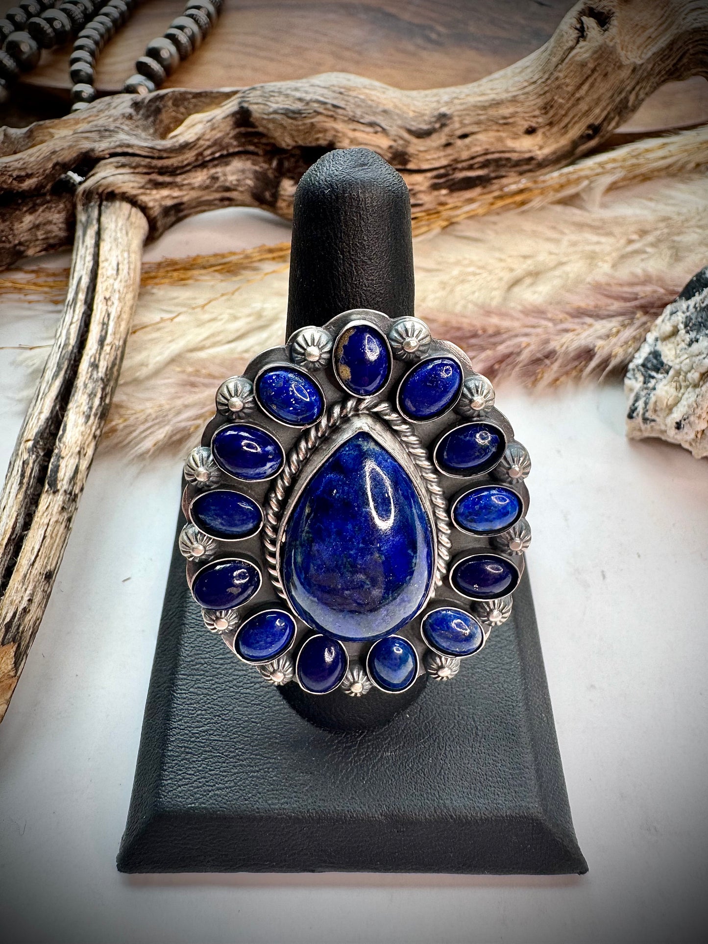 Lapis Ring- Adjustable