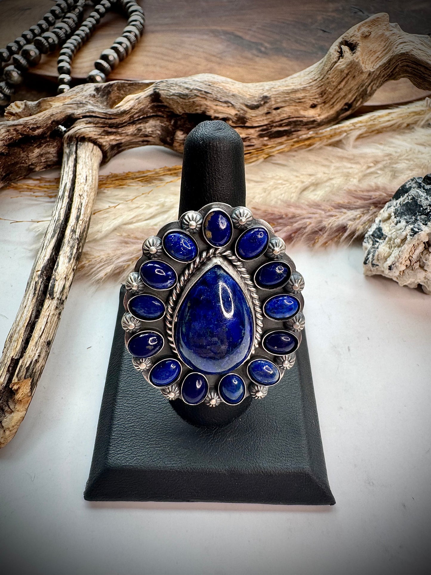 Lapis Ring- Adjustable