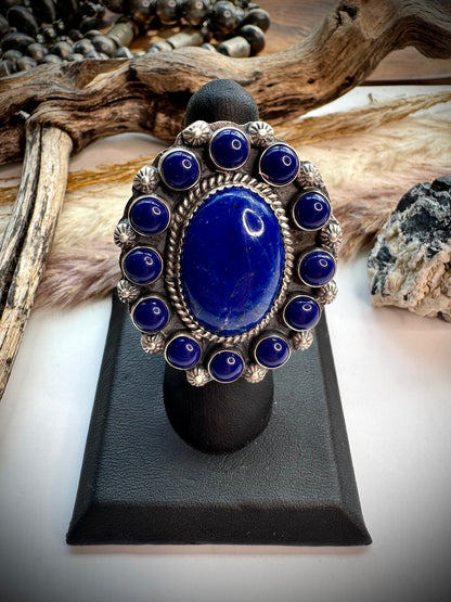 Lapis Ring- Adjustable