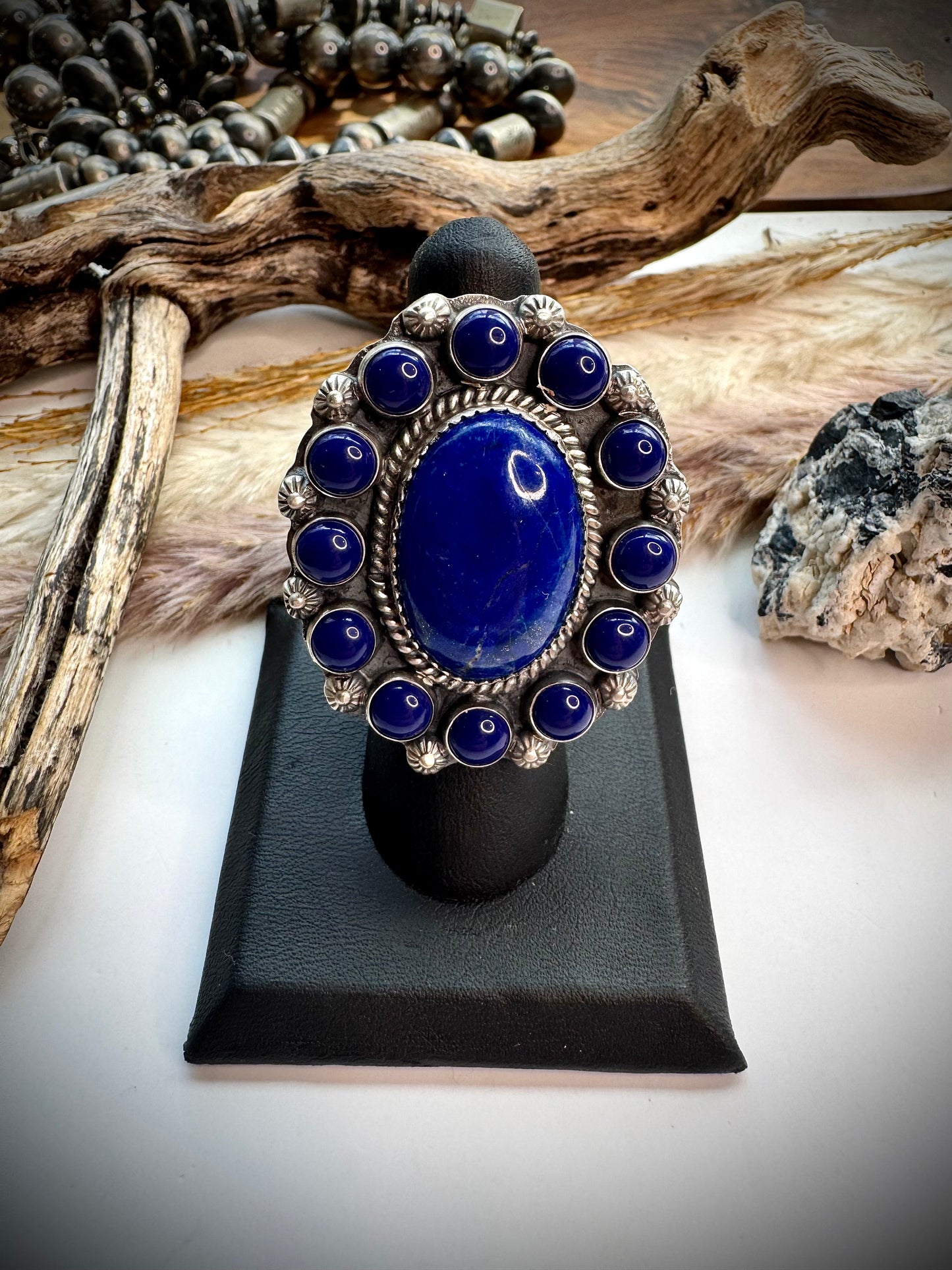 Lapis Ring- Adjustable