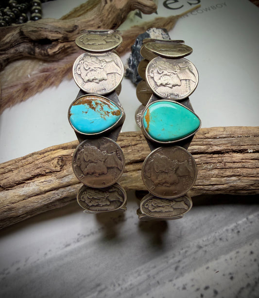 James McCabe Mercury Dime Bangles