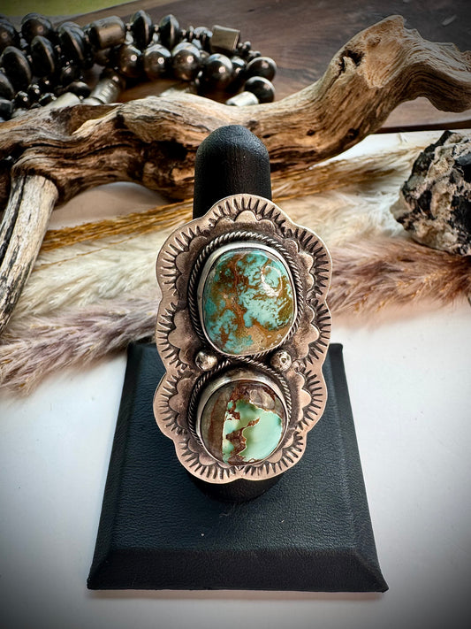 Cordell Platero Iron Mountain Ring- Adjustable