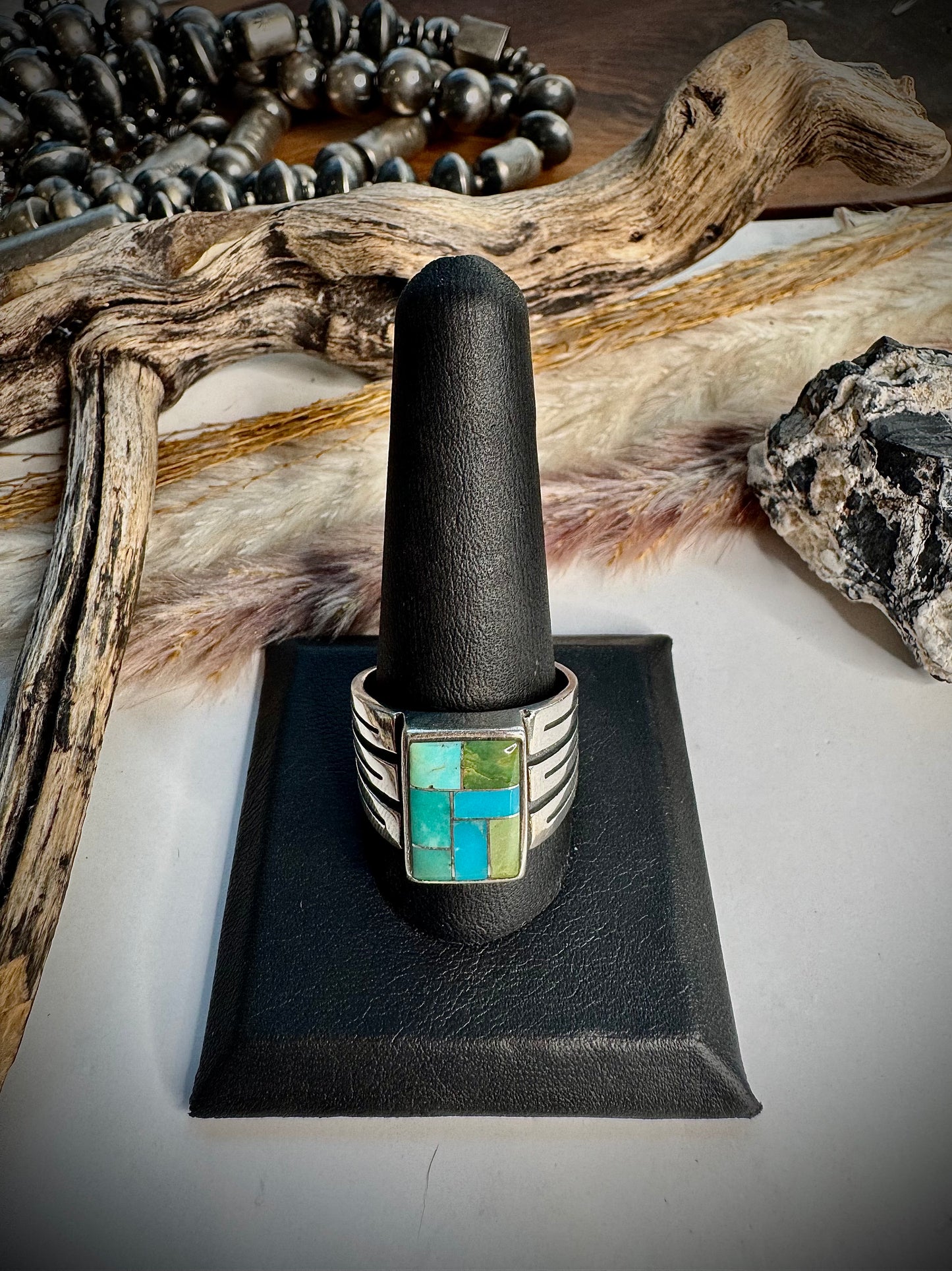 MB Inlay Ring- Size 11