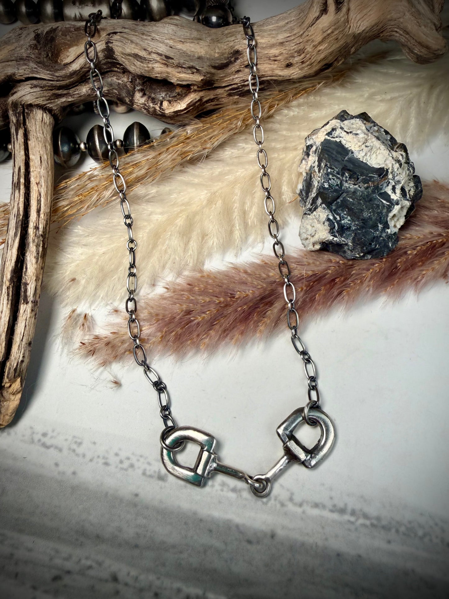 Charles Johnson Snaffle Bit Necklace
