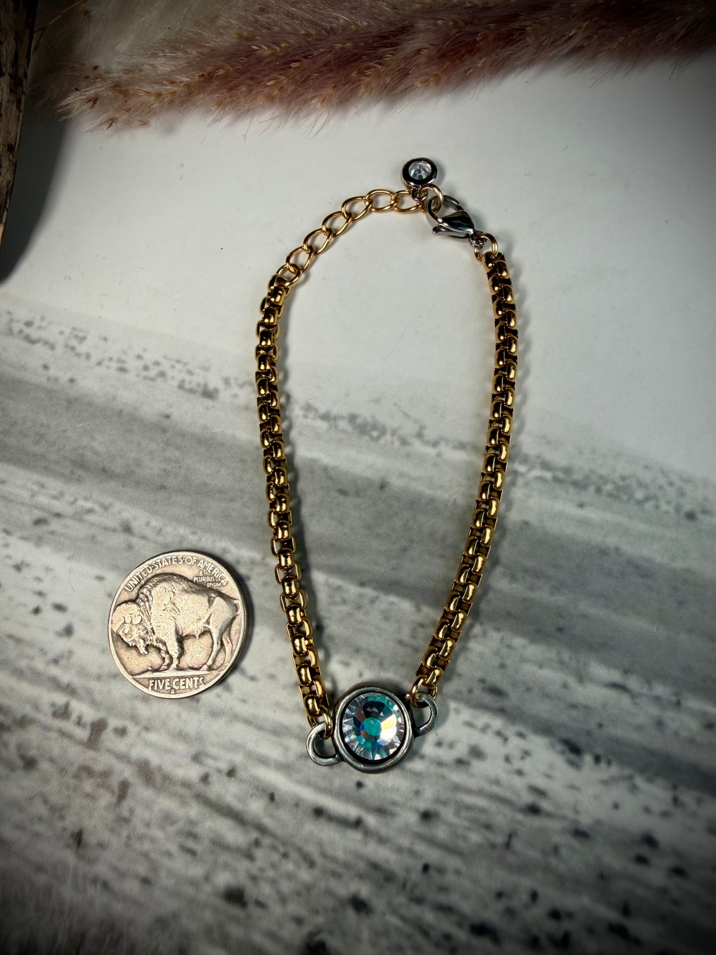 Crystal Connector Bracelet