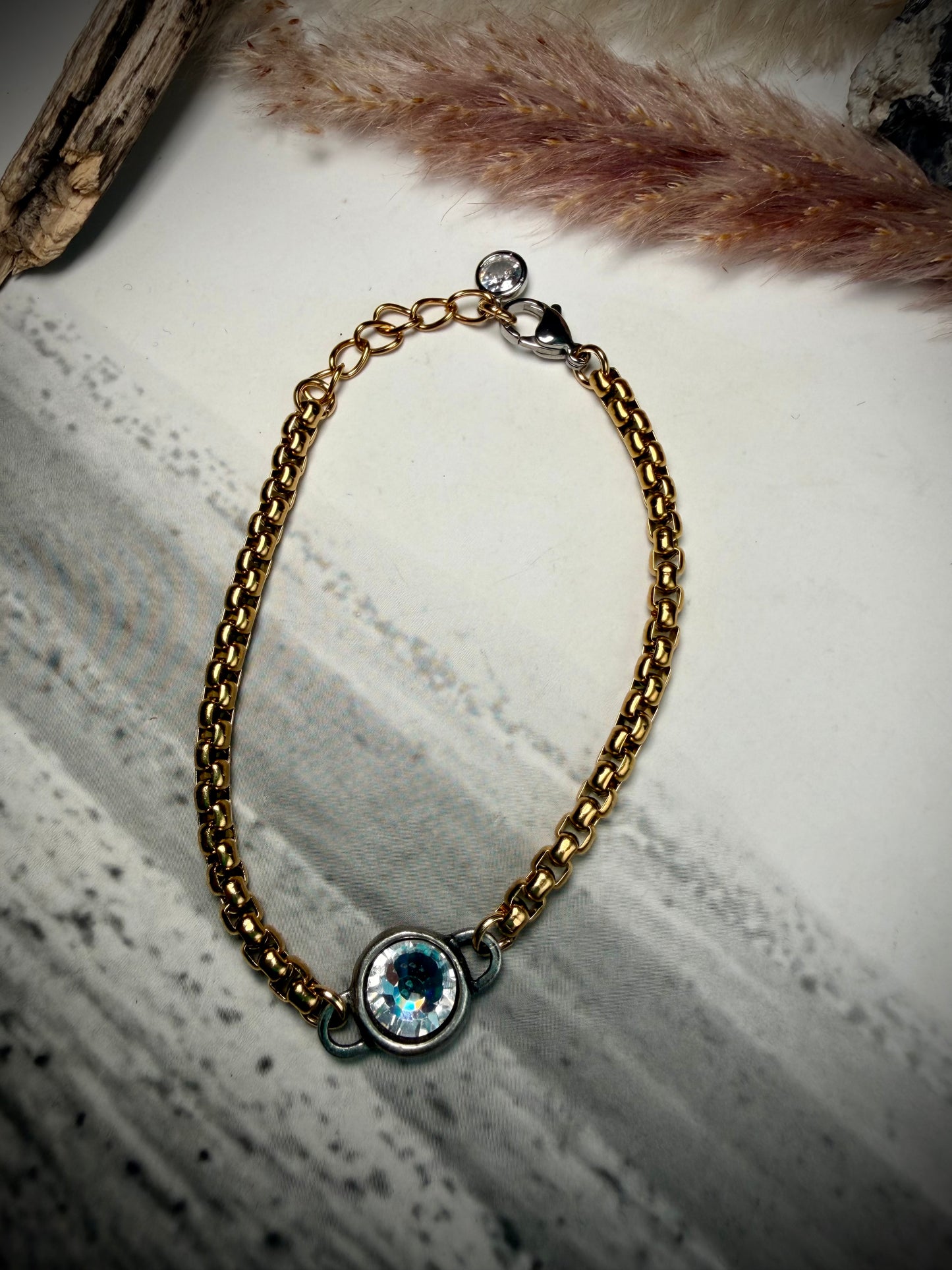 Crystal Connector Bracelet