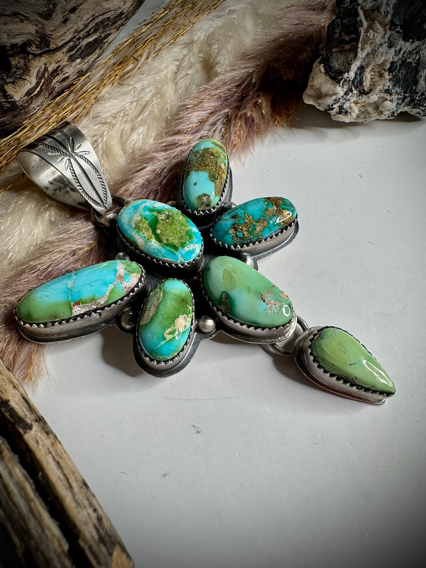 Turquoise Dragonfly Pendant