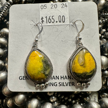 Bumblebee Jasper Dangle