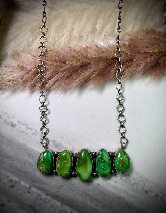 Sonoran Five Stone Necklace