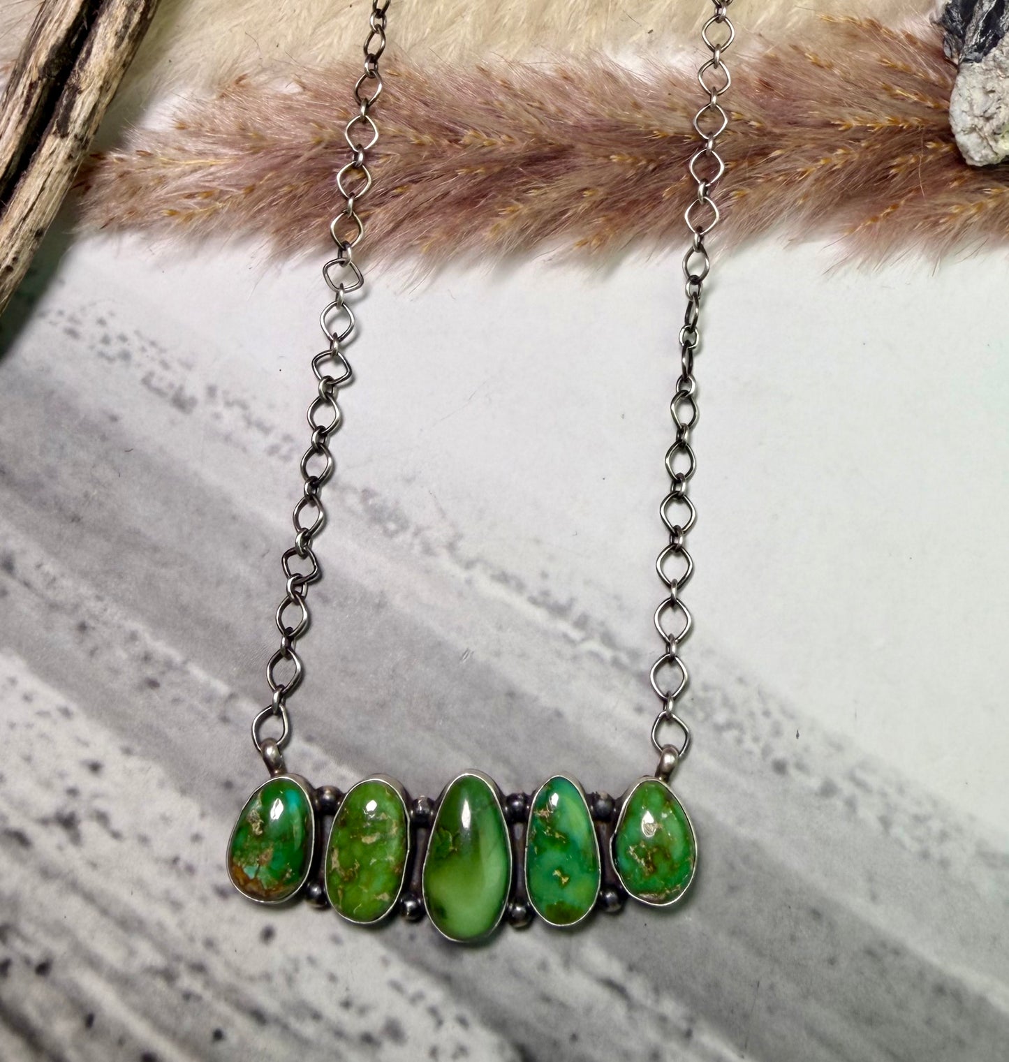 Sonoran Five Stone Necklace