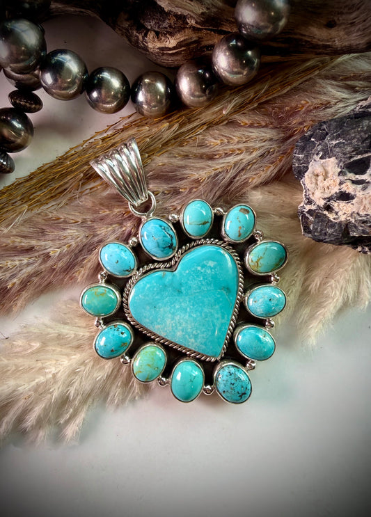 Heart Cluster Pendant