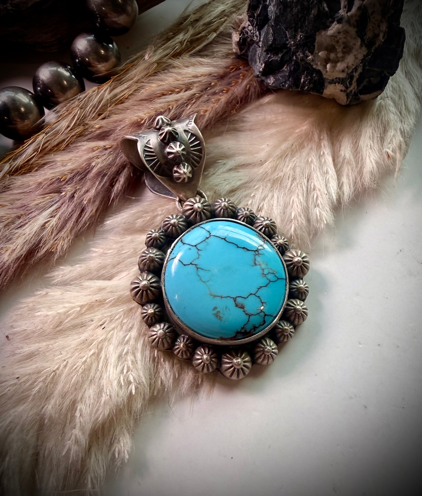 Ned Nez Prince Turquoise Pendant