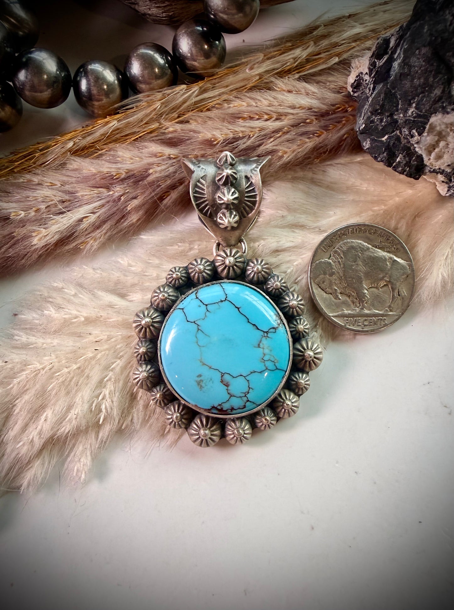 Ned Nez Prince Turquoise Pendant