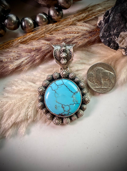 Ned Nez Prince Turquoise Pendant
