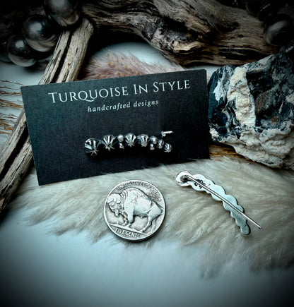 Sterling Silver Starshot Ear Crawler