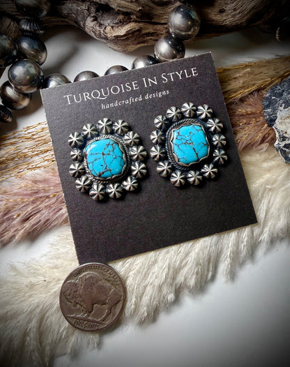 Prince Turquoise and Starshot Studs