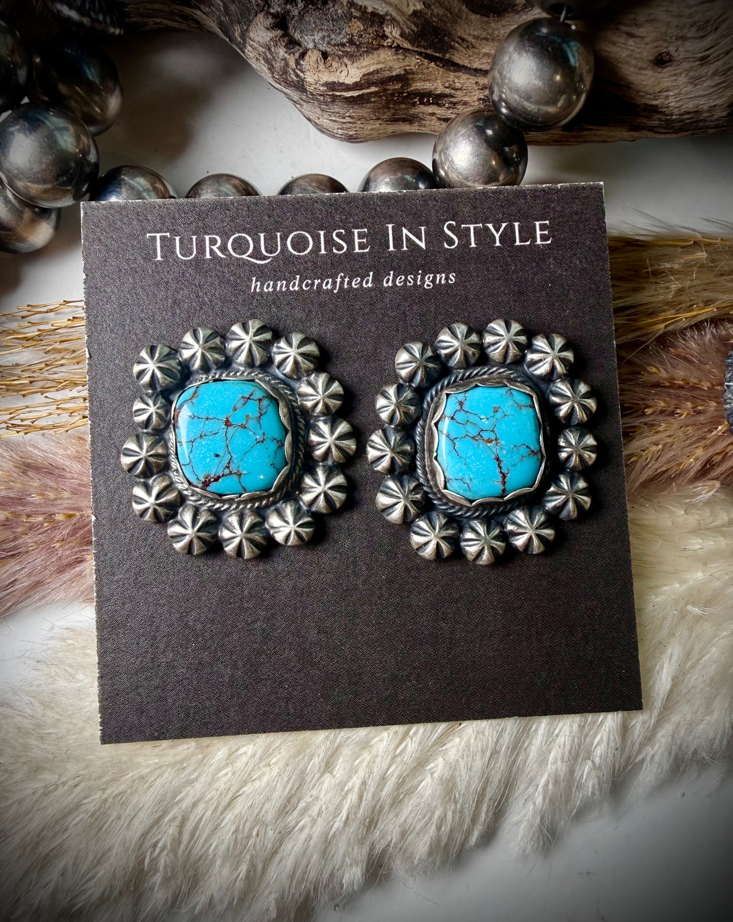 Prince Turquoise and Starshot Studs