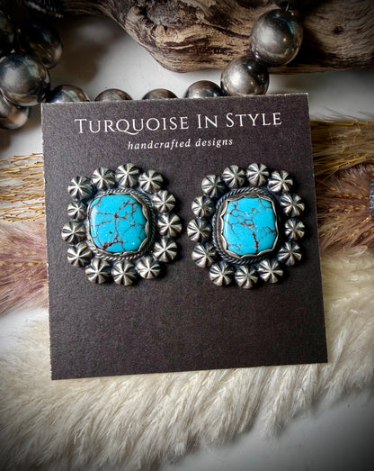 Prince Turquoise and Starshot Studs