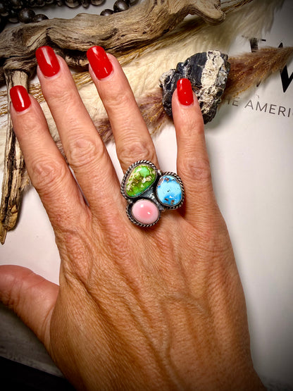 H. Joe Triple Threat Ring- adjustable