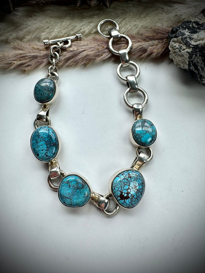Prince Turquoise Link Bracelet