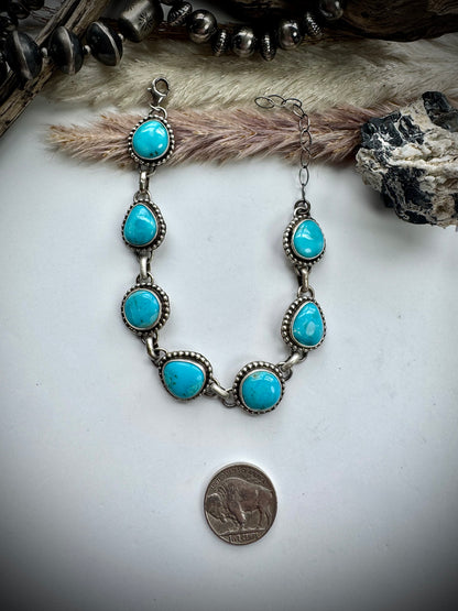 Sonoran Gem Link Bracelet by Kathleen Livingston