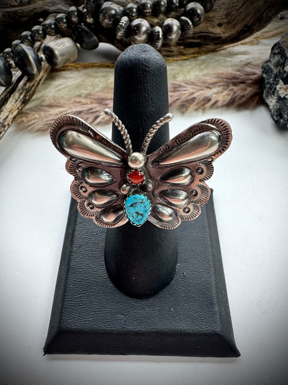 Gabrielle Yazzie Butterfly Ring