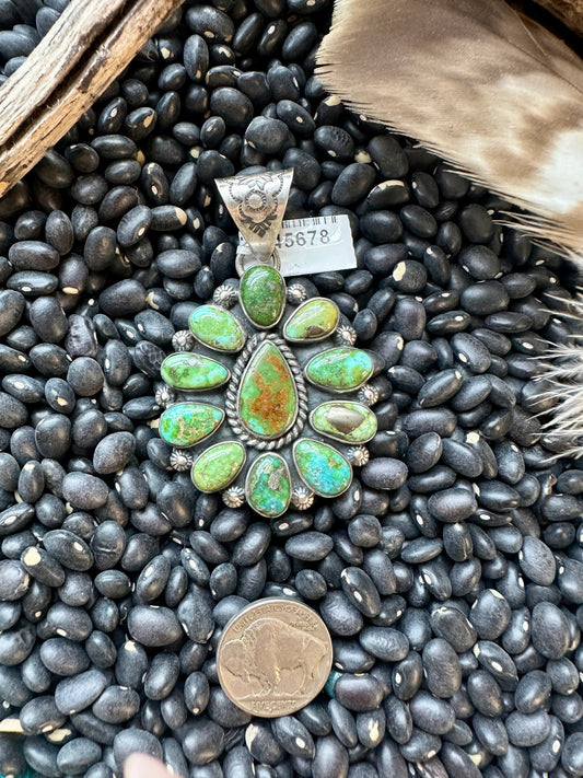 Moody Green Pendant