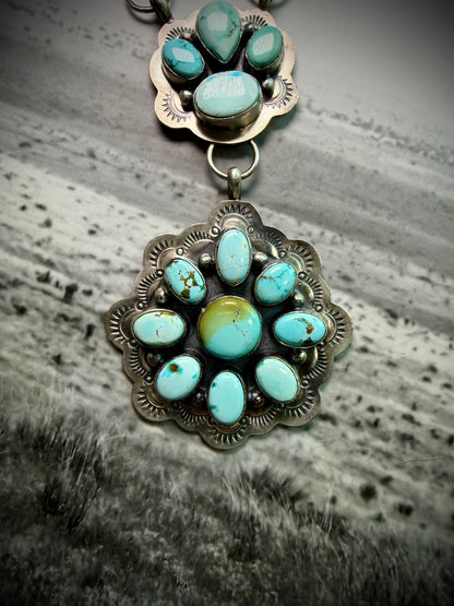 Lyle Piaso Dry Creek Cluster Necklace