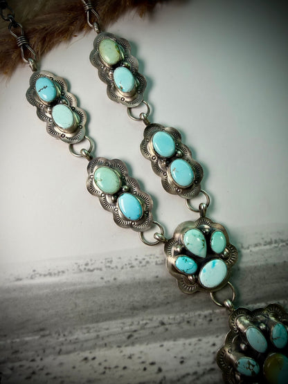 Lyle Piaso Dry Creek Cluster Necklace
