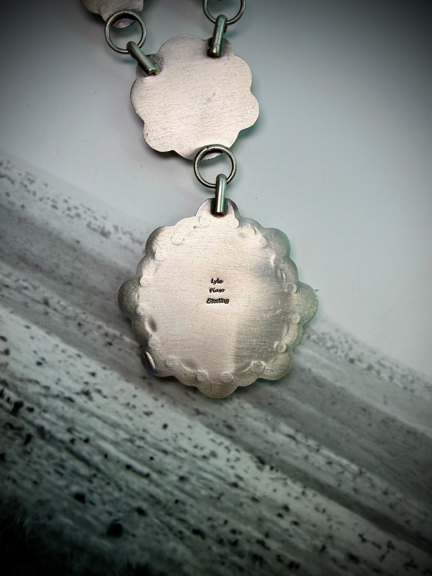 Lyle Piaso Dry Creek Cluster Necklace