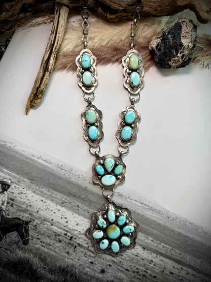 Lyle Piaso Dry Creek Cluster Necklace