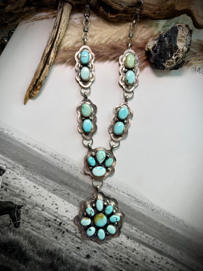 Lyle Piaso Dry Creek Cluster Necklace