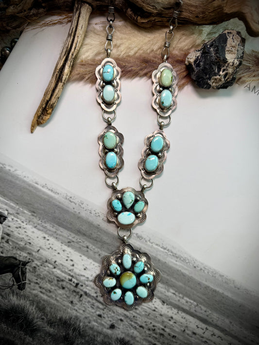 Lyle Piaso Dry Creek Cluster Necklace