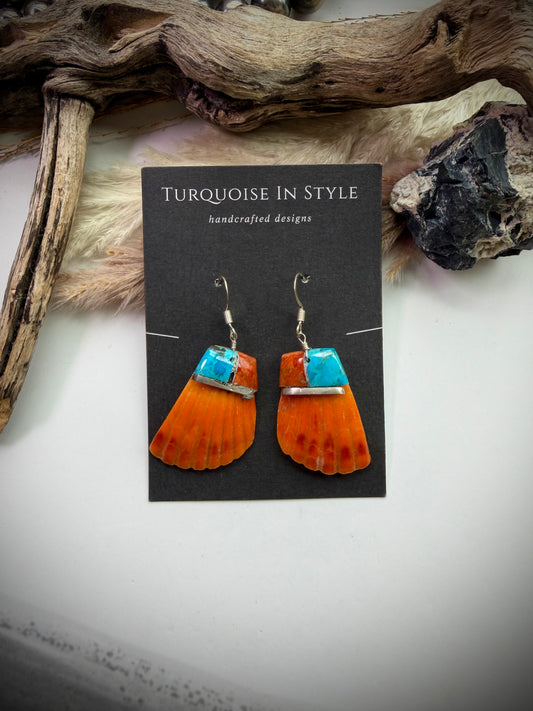 Santo Domingo Spiny Shell Earrings