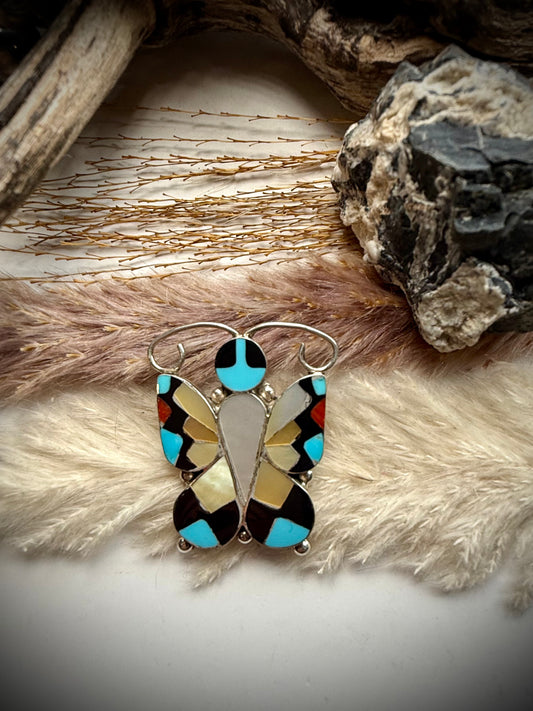 Allison Dishta Butterfly Pin/Pendant
