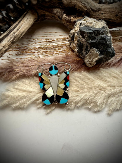 Allison Dishta Butterfly Pin/Pendant