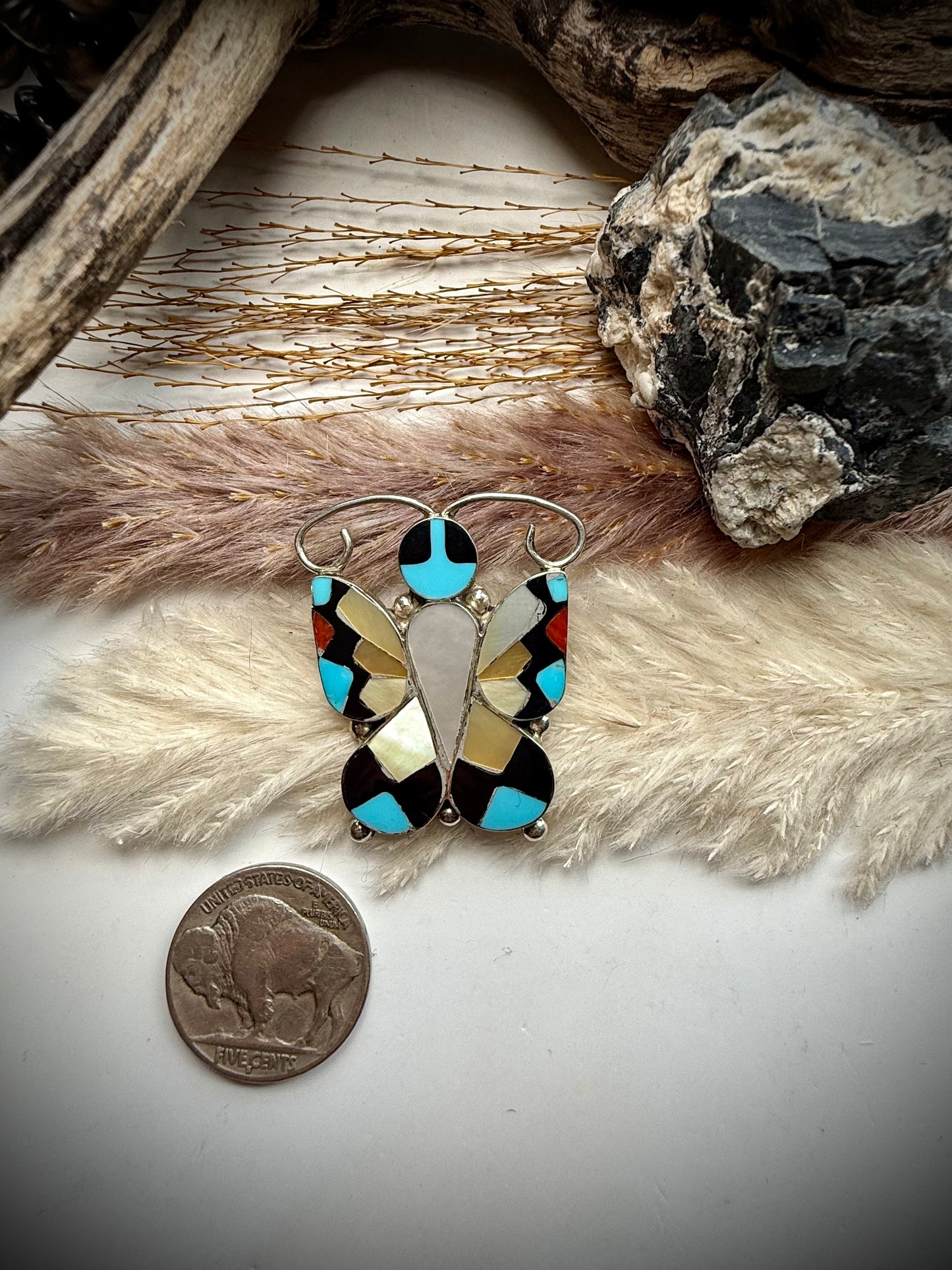 Allison Dishta Butterfly Pin/Pendant