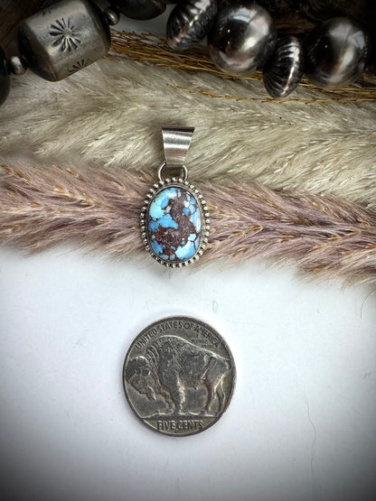 Dainty Golden Hills Pendant