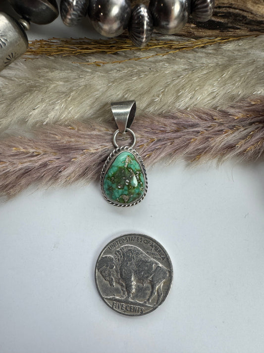 Dainty Sonoran Gold Pendant