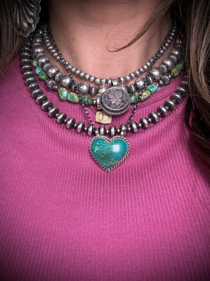 Chassity Belone Royston Heart Necklace