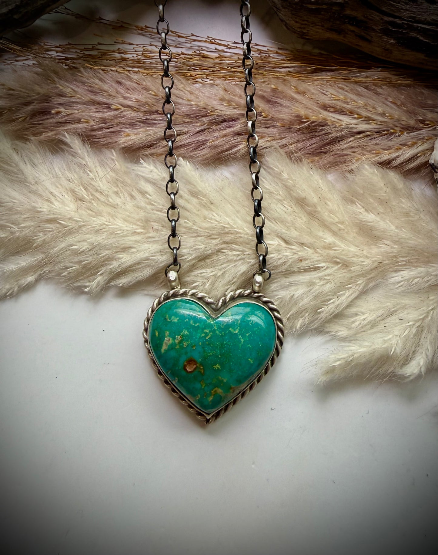 Chassity Belone Royston Heart Necklace