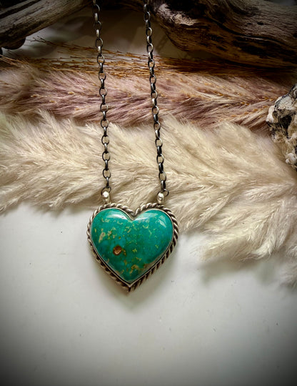 Chassity Belone Royston Heart Necklace