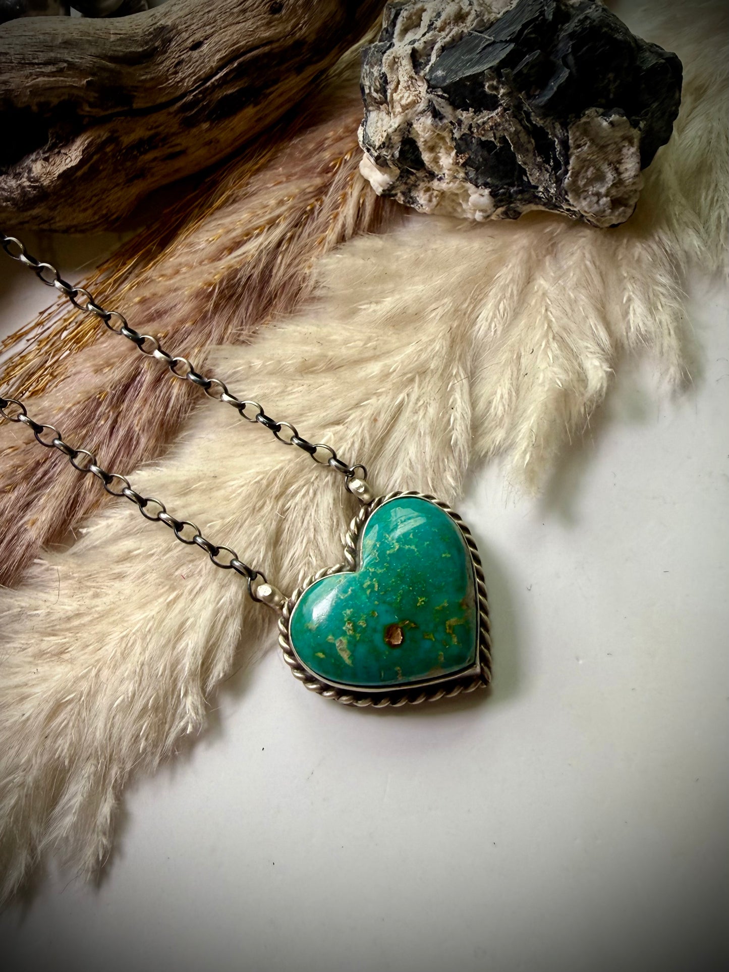 Chassity Belone Royston Heart Necklace